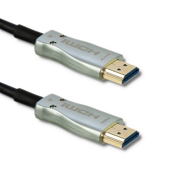Qoltec 50474 HDMI cable 30 m HDMI Type A (Standard) Black, Silver