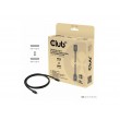 CLUB3D USB 80Gbps Certified 240W 8K240Hz Type-C 1.2m / 3.94ft Black Cable CLUB3D USB 80Gbps Certified 240W 8K240Hz Type-C 1.2m / 3.94ft Black Cable