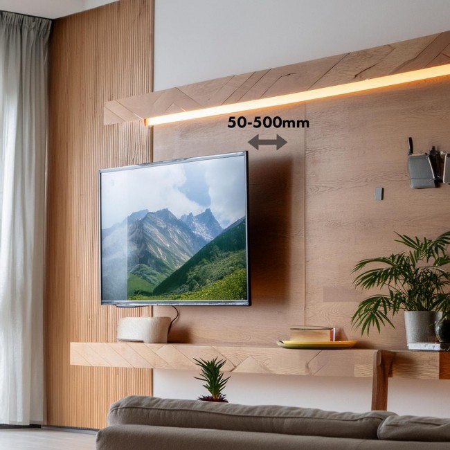 Maclean MC-423 TV Mount Full Motion Wall TV Bracket 43