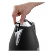 De Longhi KBOV 2001.BK electric kettle 1.7 L 2000 W Black, Brown