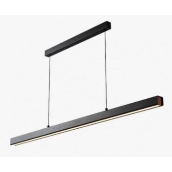 LAMP PENDANT TALL BLACK 32W