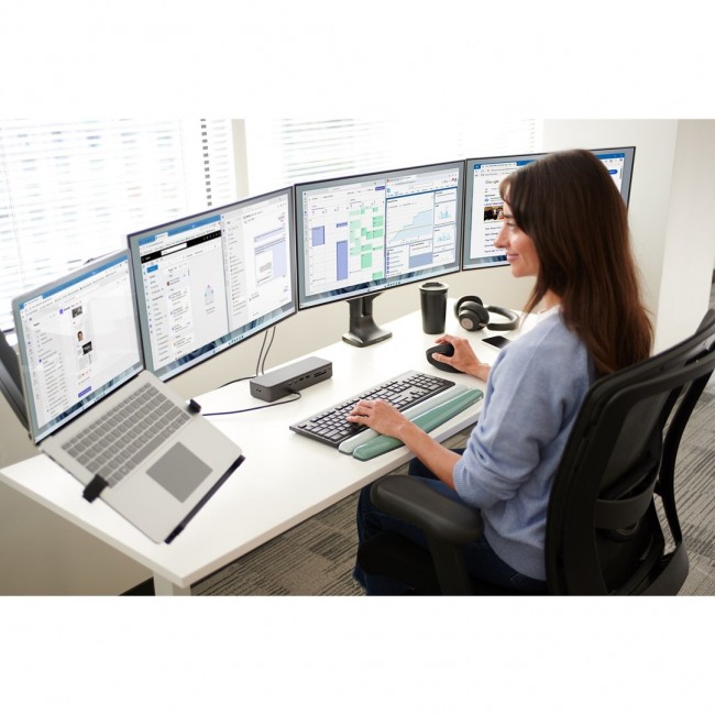 Kensington SmartFit One-Touch Height-Adjustable Dual Monitor Arm