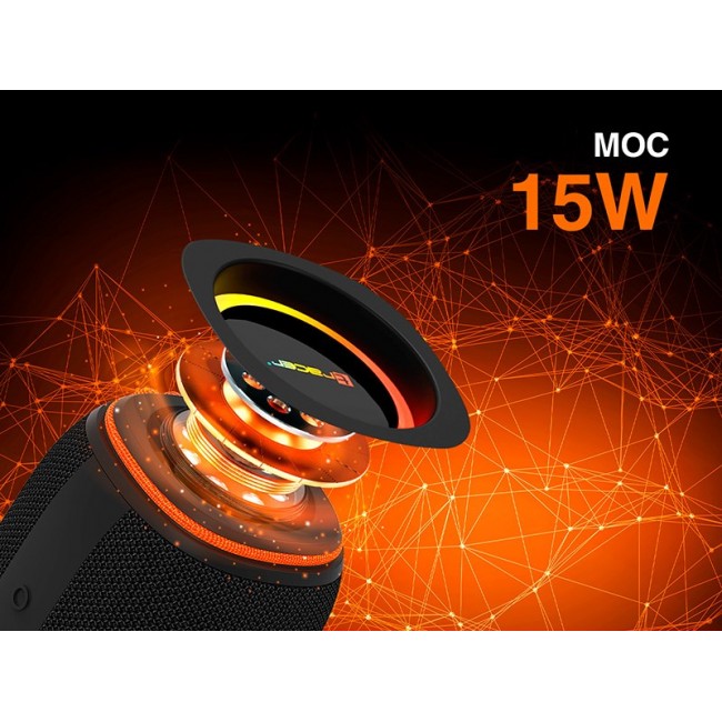 Tracer XtremeBeat TWS Portable Bluetooth Speaker Black 15 W