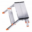 Krause Folding Step Treppy silver Krause Folding Step Treppy silver