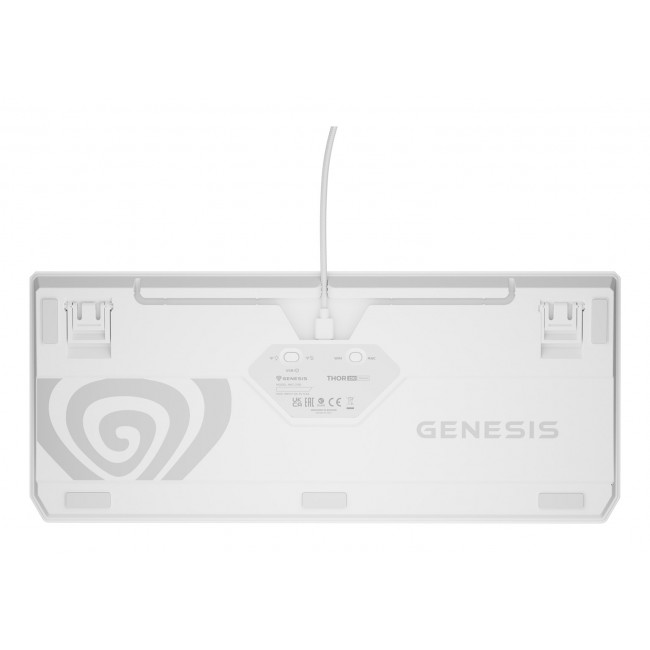 GENESIS Thor 230 TKL keyboard Gaming USB + RF Wireless + Bluetooth QWERTY US English White GENESIS Thor 230 TKL keyboard Gaming USB + RF Wireless + Bluetooth QWERTY US English White