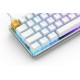 Glorious PC Gaming Race GMMK keyboard USB QWERTY US International Silver, White Glorious PC Gaming Race GMMK keyboard USB QWERTY US International Silver, White