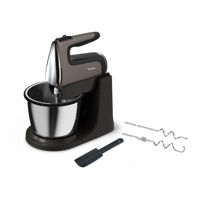 Tefal Powermix Silence HT654E Stand mixer 600 W Black, Grey Tefal Powermix Silence HT654E Stand mixer 600 W Black, Grey