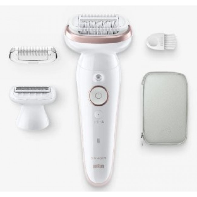 Braun Silk- pil 9 9-030 40 tweezers White Braun Silk- pil 9 9-030 40 tweezers White