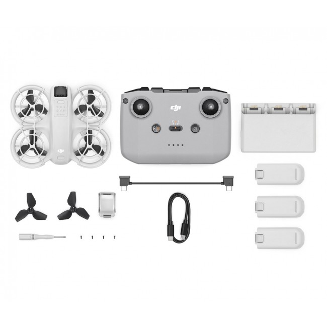 DJI Neo Fly More Combo 4 rotors Quadcopter 12 MP 3840 x 2880 pixels 1435 mAh Black, White DJI Neo Fly More Combo 4 rotors Quadcopter 12 MP 3840 x 2880 pixels 1435 mAh Black, White