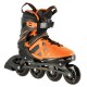 INLINE SKATES NILS EXTREME NA14112 BLACK-ORANGE SIZE. 38