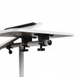 Maclean mobile desk/laptop stand, white, height adjustment 59-89cm, max. 30kg , MC-121 W