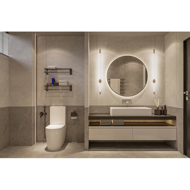 Activejet LED wall lamp AJE-LUNGO Patina