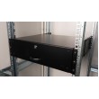 Equip Lockable Drawer 19', 3U, RAL9005 Black