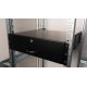 Equip Lockable Drawer 19', 3U, RAL9005 Black