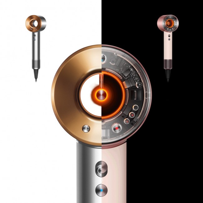 Dyson Supersonic Nural hair dryer 1600 W Pink, Rose gold