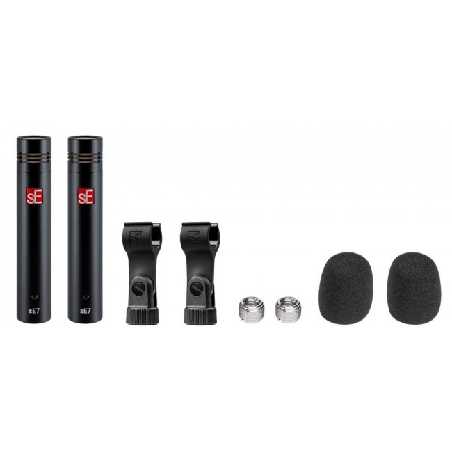 sE Electronics sE7 (Matched Pair) - a set of two condenser microphones