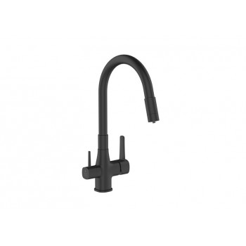 Mixer kitchen Glamour with filter black