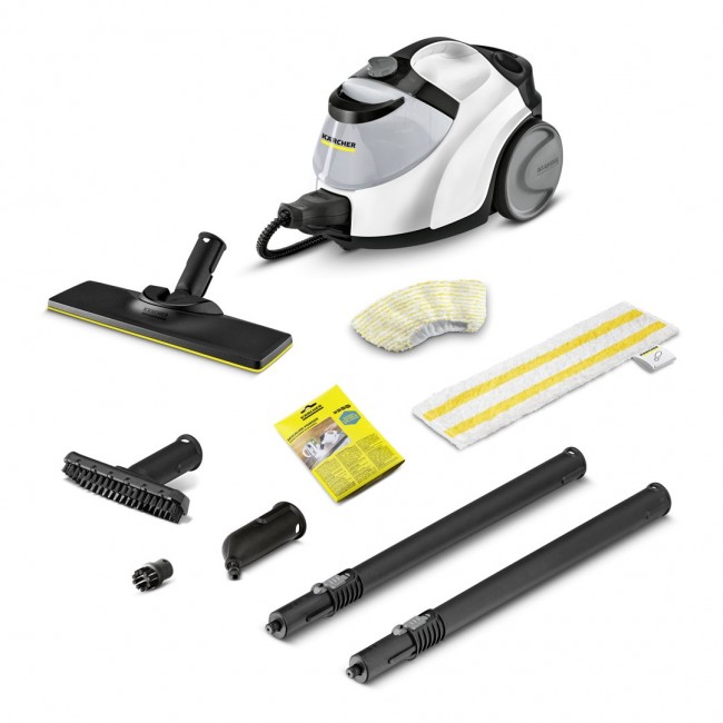 K rcher SC 5 EasyFix IRON PLUG Cylinder steam cleaner 1.5 L 2250 W Black, White K rcher SC 5 EasyFix IRON PLUG Cylinder steam cleaner 1.5 L 2250 W Black, White