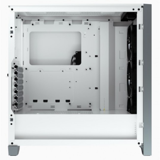 Corsair iCUE 4000X RGB Midi Tower White Corsair iCUE 4000X RGB Midi Tower White