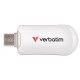Verbatim Plectra USB-C Flash Drive White 512GB Verbatim Plectra USB-C Flash Drive White 512GB