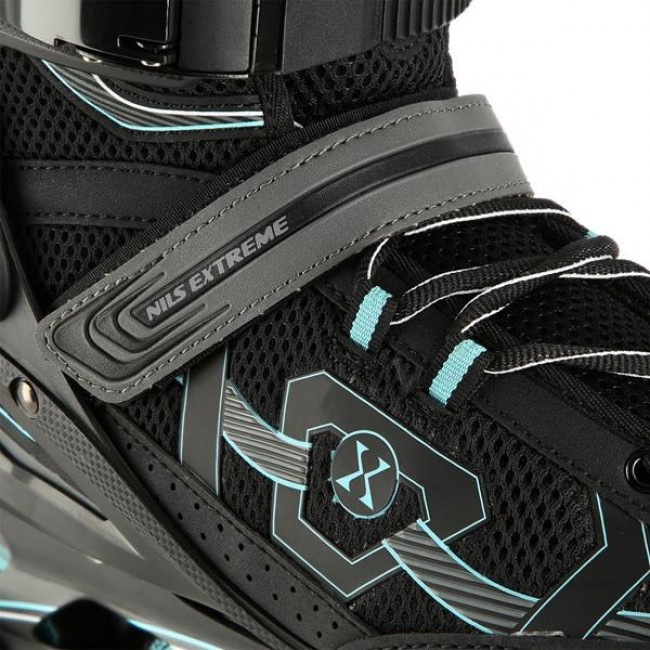 INLINE SKATES NILS EXTREME NA9157 BLACK/MINT SIZE. 44 INLINE SKATES NILS EXTREME NA9157 BLACK/MINT SIZE. 44