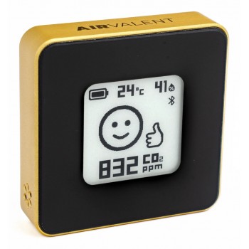 AIRVALENT AIRV-ELEG air quality meter Black