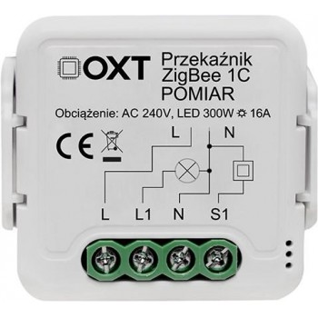 OXT module relay 1 rev. measurement 16A ZigBee TUYA