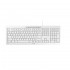 CHERRY STREAM keyboard Office USB QWERTY US English White