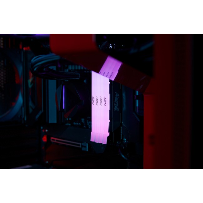 Kingston Technology FURY 16GB 3200MT/s DDR4 CL16 DIMM (Kit of 2) Renegade RGB