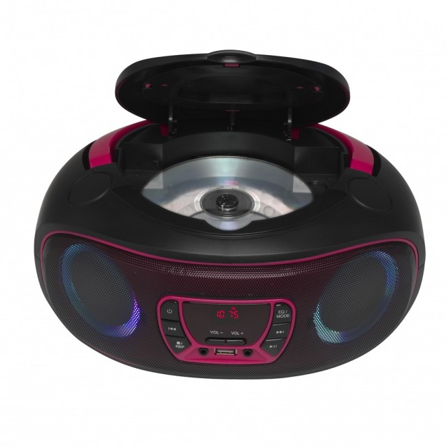 Denver TCL-212BT PINK CD player Portable CD player Black, Pink Denver TCL-212BT PINK CD player Portable CD player Black, Pink