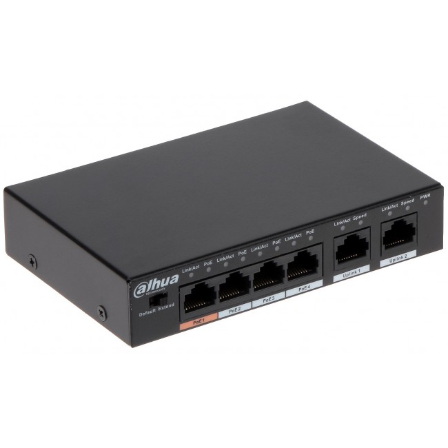 SWITCH DAHUA PFS3006-4ET-60-V2 SWITCH DAHUA PFS3006-4ET-60-V2
