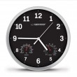 Esperanza EHC016K Mechanical wall clock Round Black