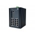 LevelOne 20-Port L2 Plus Managed Gigabit Industrial Switch, 16x 1GbE RJ45, 4x 1/2.5GbE SFP, DIN-Rail, -40 C to 80 C