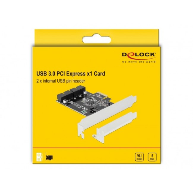 DeLOCK 90387 interface cards/adapter Internal USB 3.2 Gen 1 (3.1 Gen 1) DeLOCK 90387 interface cards/adapter Internal USB 3.2 Gen 1 (3.1 Gen 1)