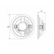 Ceiling speaker Avtek CS 606