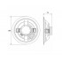Ceiling speaker Avtek CS 606