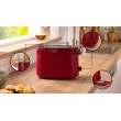 Bosch TAT2M124 toaster 6 2 slice(s) 950 W Red