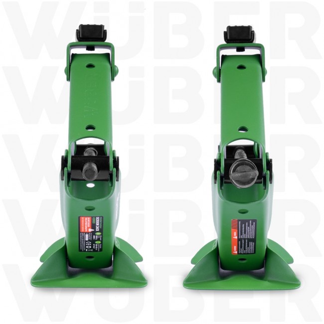 2 t trapezoidal car jack 120 415 mm W22023 WUBER