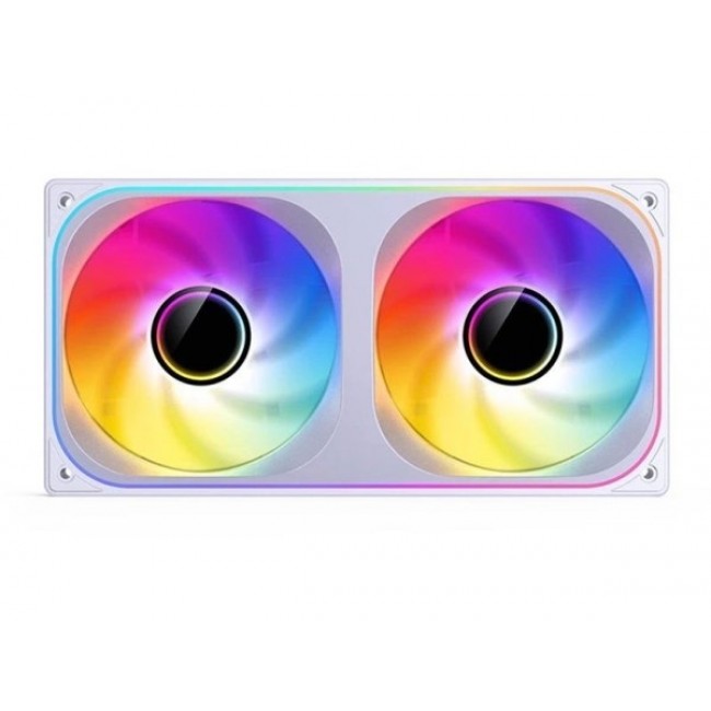 Jonsbo ZB-240 Fan, PWM, ARGB - 240mm, white