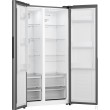 Gorenje Side by side kyl /fryssk p med MultiFlow Cooling f r j mn luftcirkulation i hela sk pet. NoFrost Plus eliminerar manuell avfrostning, medan SuperCool och FastFreeze hj lper till att uppr tth lla optimala f rh llanden f r nyinlagda dagligvaror.