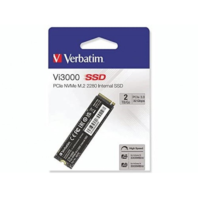 VI3000 PCIE NVME M.2 SSD 2TB/M.2 2280 PCIE NVME INTERNAL VI3000 PCIE NVME M.2 SSD 2TB/M.2 2280 PCIE NVME INTERNAL