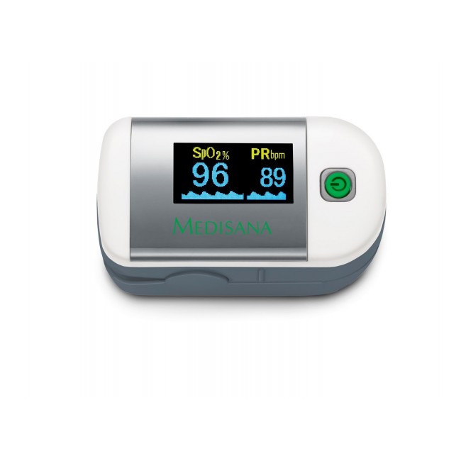 Medisana PM 100 heart rate monitor Finger Silver, White