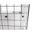 C&C modular cage 5x2 pig rabbit hedgehog silver 180 x 75 x 37 cm C&C modular cage 5x2 pig rabbit hedgehog silver 180 x 75 x 37 cm