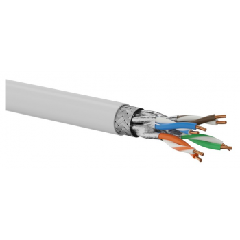 Q-LANTEC S/FTP cat.6A network cable, twisted pair, LSOH