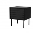 Cama Bedside cabinet, 2 pcs. CORTINA 45x40x51 black Cama Bedside cabinet, 2 pcs. CORTINA 45x40x51 black
