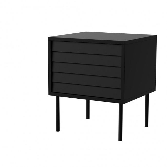 Cama Bedside cabinet, 2 pcs. CORTINA 45x40x51 black