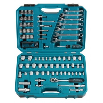 Makita E-06616 mechanics tool set 120 tools