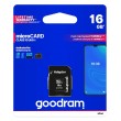 Goodram M1AA-0160R12 memory card 16 GB MicroSDHC Class 10 UHS-I