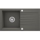 1-bowl granite sink with drainer