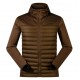 Men's Berghaus Vaskye Hooded Hybrid Jacket size L brown